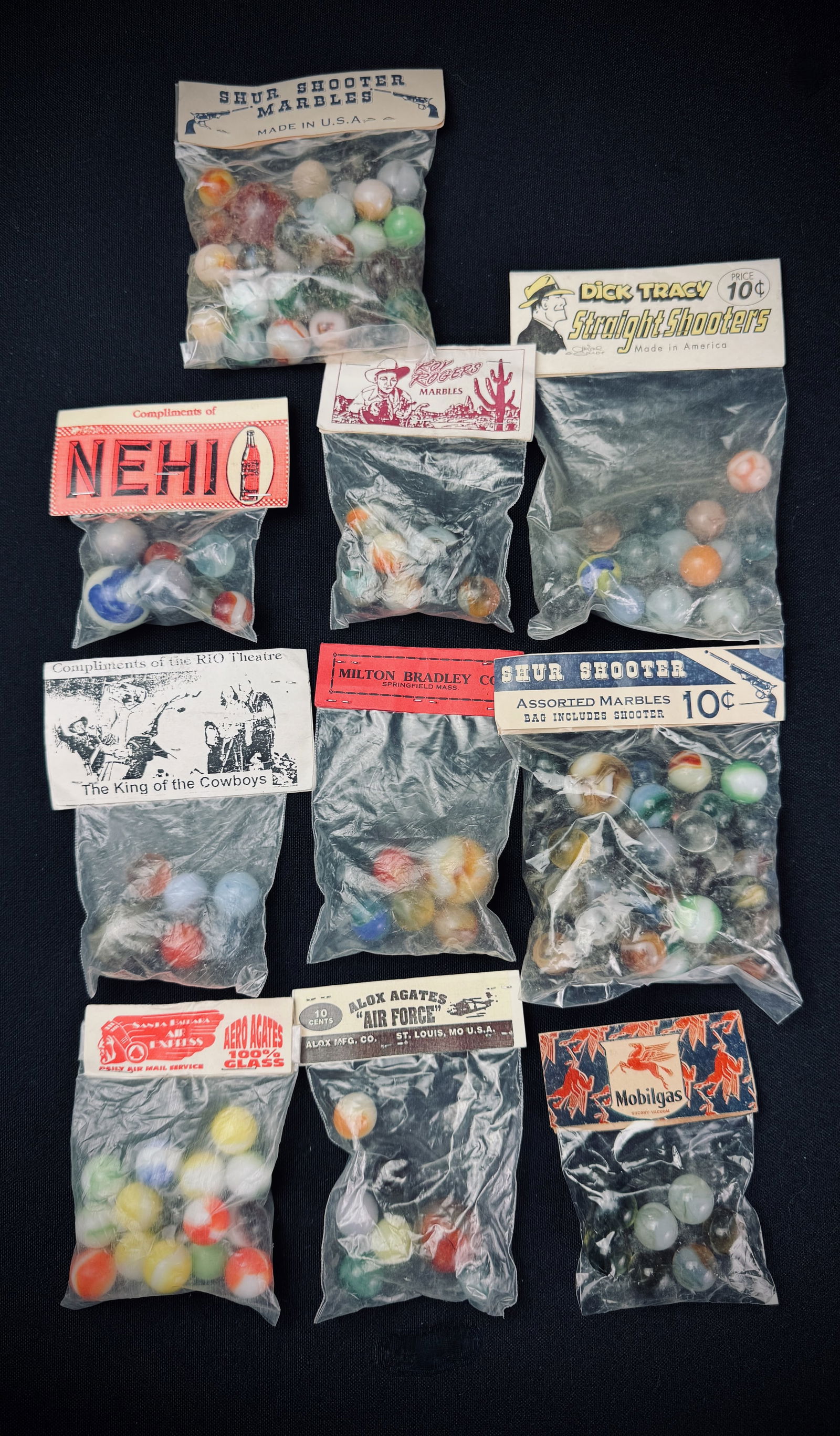 Lot of  Vintage Marbles in Original Bags (1 of 6)