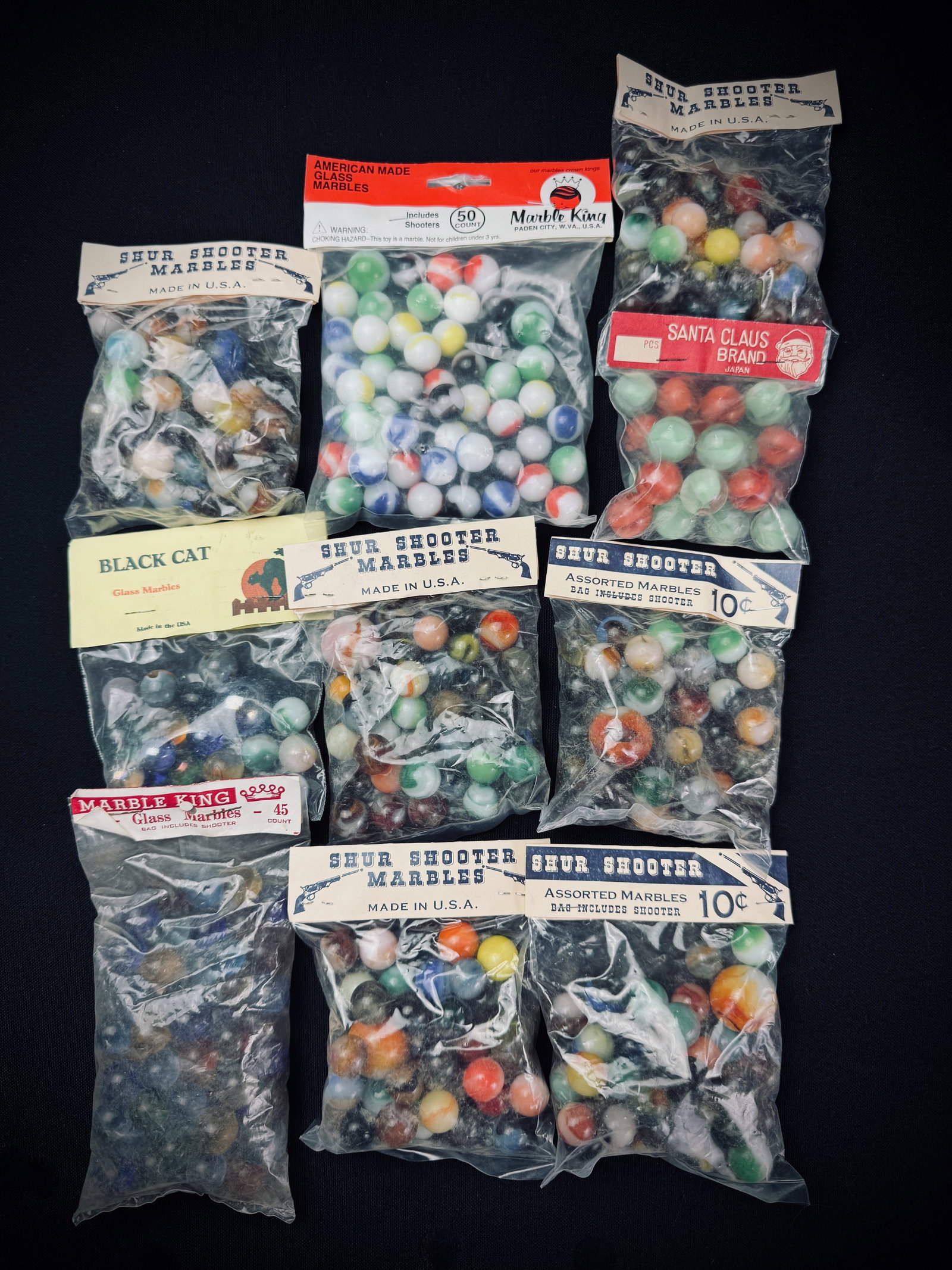 Lot of Vintage Marbles in Original Bags (1 of 6)