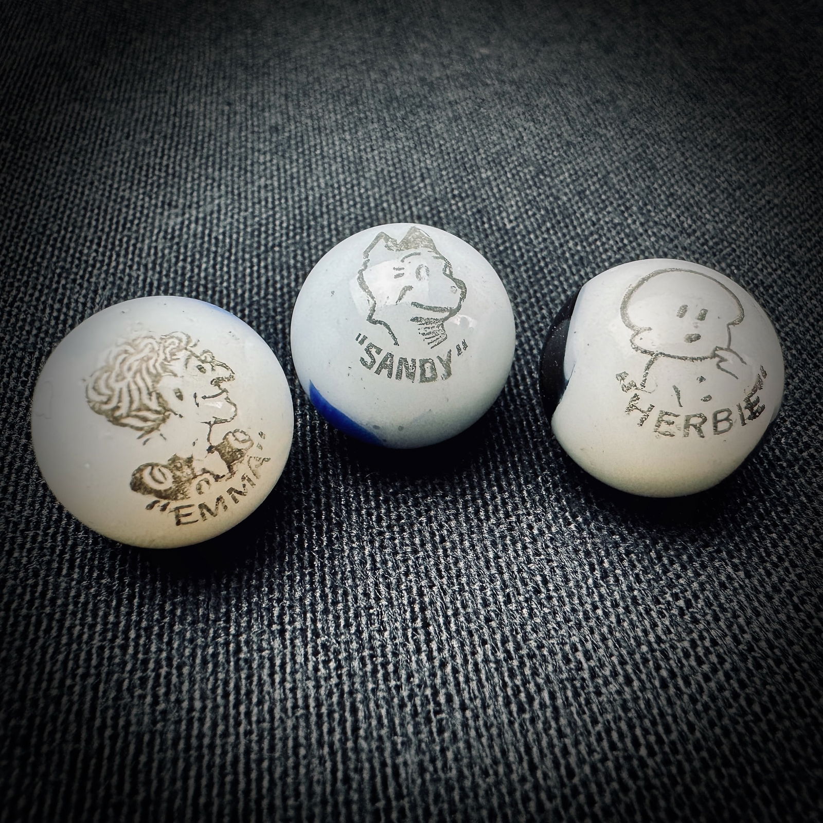 Vintage Comic Strip Character Marbles (3) (1 of 5)