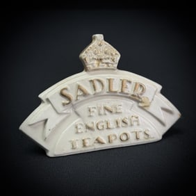 Sadler Fine English Teapots Ceramic Sign