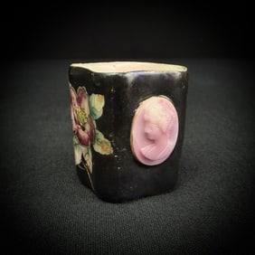 Ardalt Lenwile China Hand Painted Cameo Vase