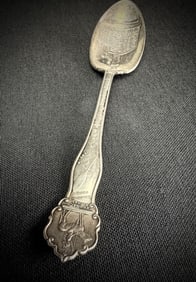 Chicago Souvenir Spoon Montgomery Ward Building
