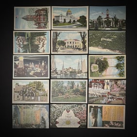 Lot of 15 Vintage US Postcards