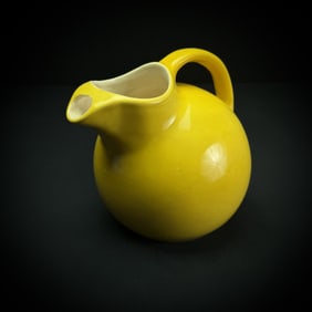Red Wing 547 Ball Pitcher, Yellow Glaze