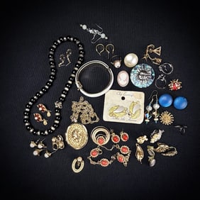 Large Vintage Costume Jewelry Collection