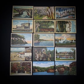 Lot of 15 Vintage USA Postcards