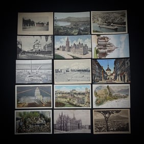 Lot of 15 Vintage International Postcards