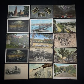 Lot of 15 Vintage Postcards Early 1900s