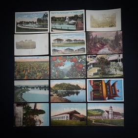 Lot of 15 Vintage California Postcards