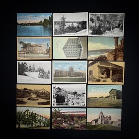 Lot of 15 Vintage California Postcards