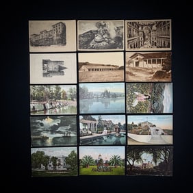 Lot of 15 Early 20th C. Postcards, California