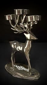 Tequila Cazadores Deer Stag Candelabra Shot Glass Holder