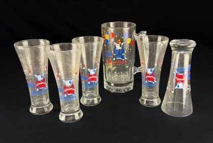 Bud Light Spuds MacKenzie Glassware Set