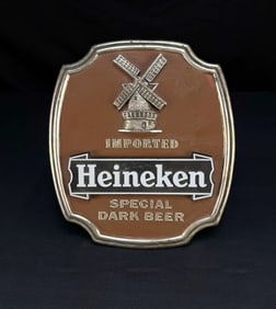 Vintage Heineken Special Dark Beer Sign