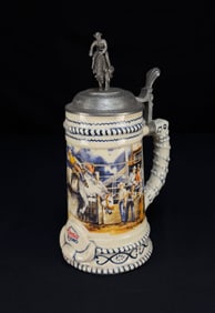 Coors Rodeo Series Stein 'The Jackhammer'