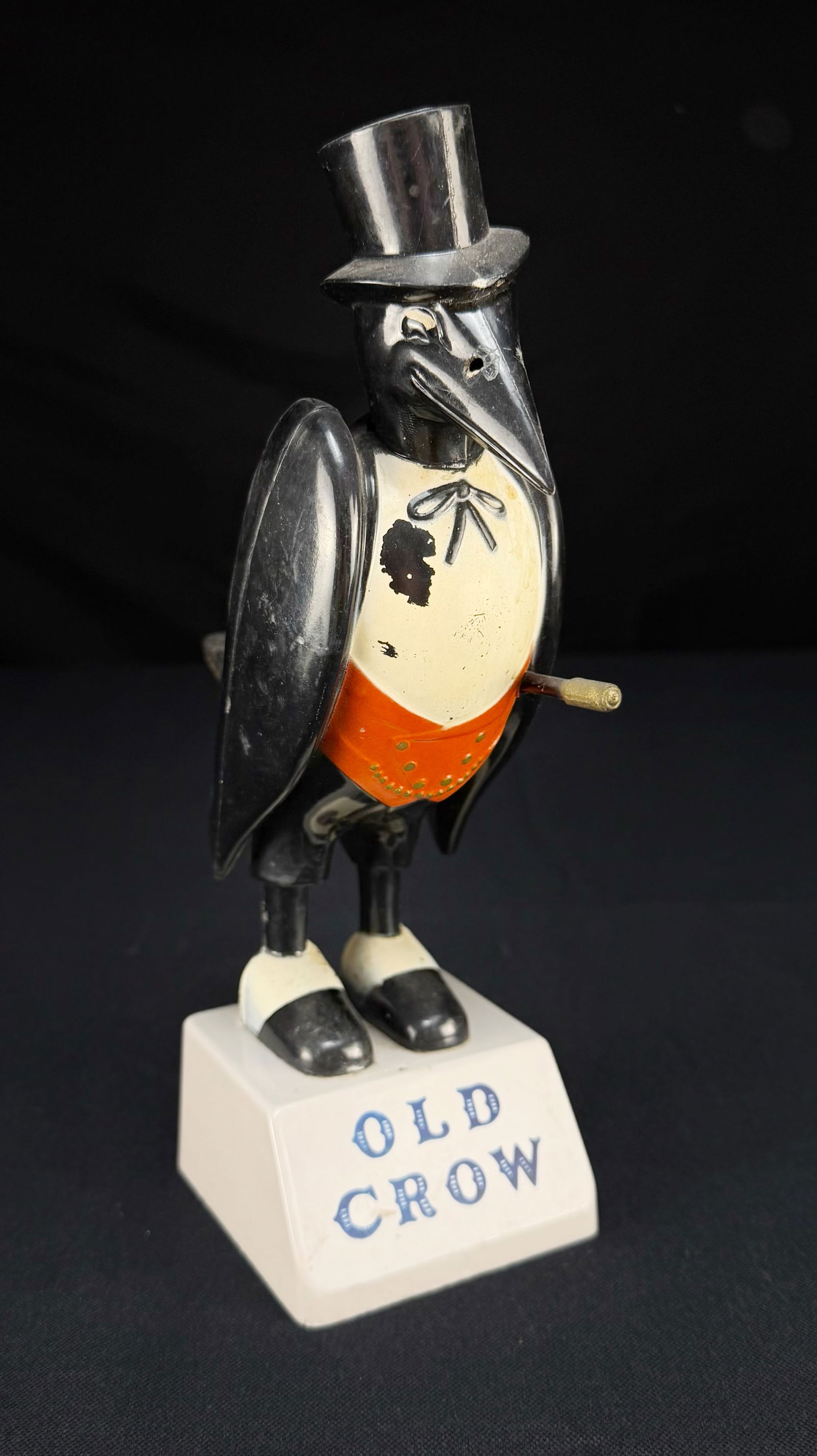 Vintage Old Crow Whiskey Advertising Figure (1 of 5)