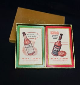 Brown-Forman Old Forester & King Playing Cards