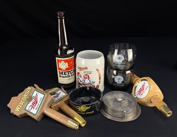 Wisconsin Breweriana & Barware Collector's Lot