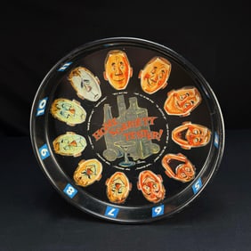 Vintage Home Sobriety Tester Serving Tray