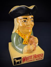 White Horse Scotch Whisky Barware Point of Sale Figure