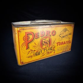 Pedro Cut Plug Smoking Tobacco Tin
