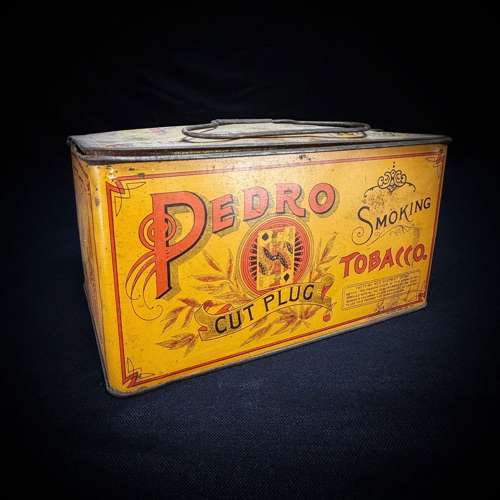 Pedro Cut Plug Smoking Tobacco Tin (1 of 7)