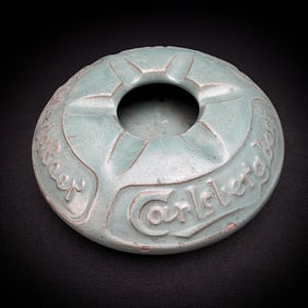 Carlsberg Beer Ceramic Advertising Ashtray