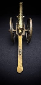 Vintage Brass Cannon Cigarette Lighter