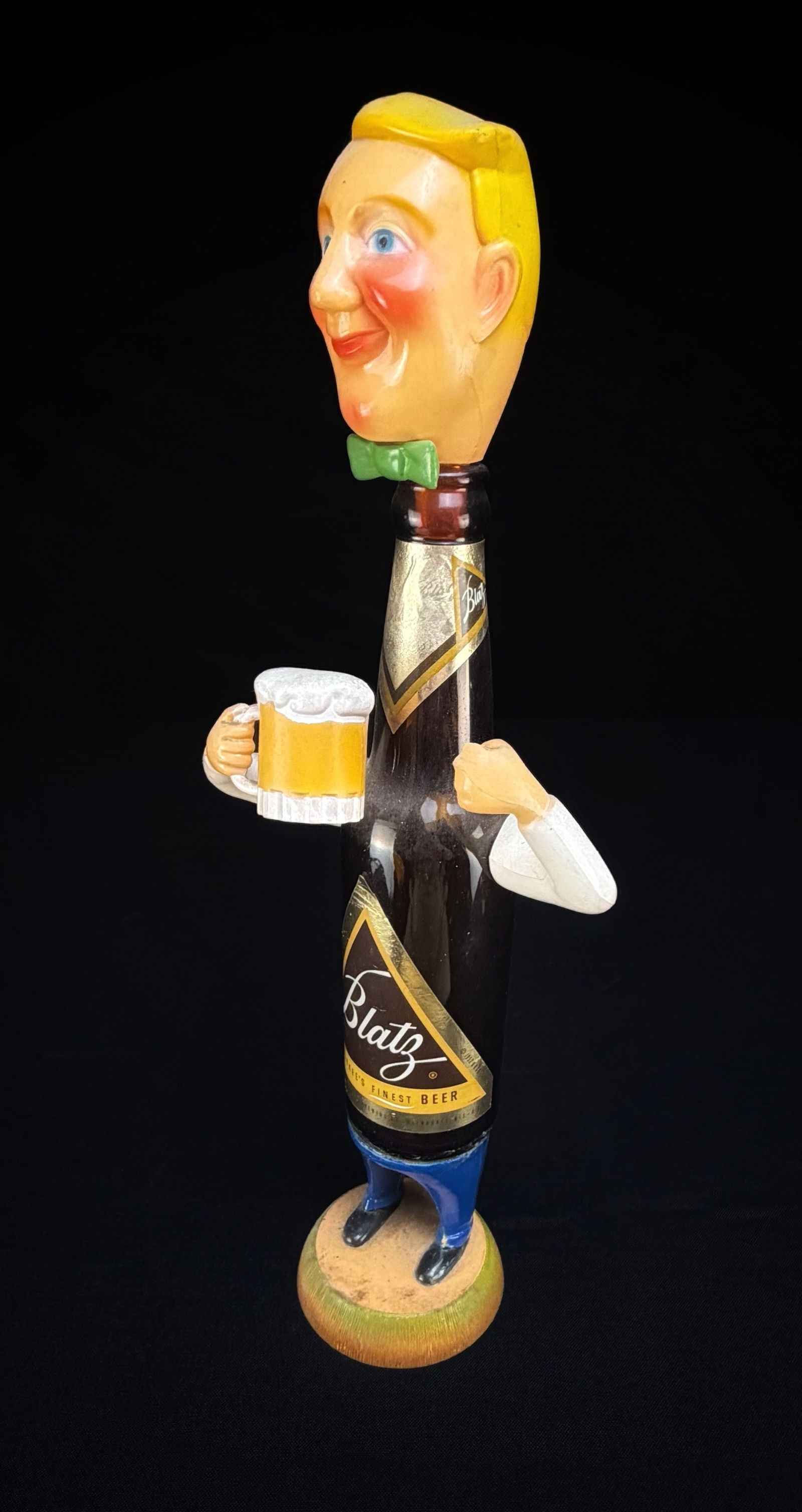 Vintage Blatz Beer Bottle Man Figure Display (1 of 9)