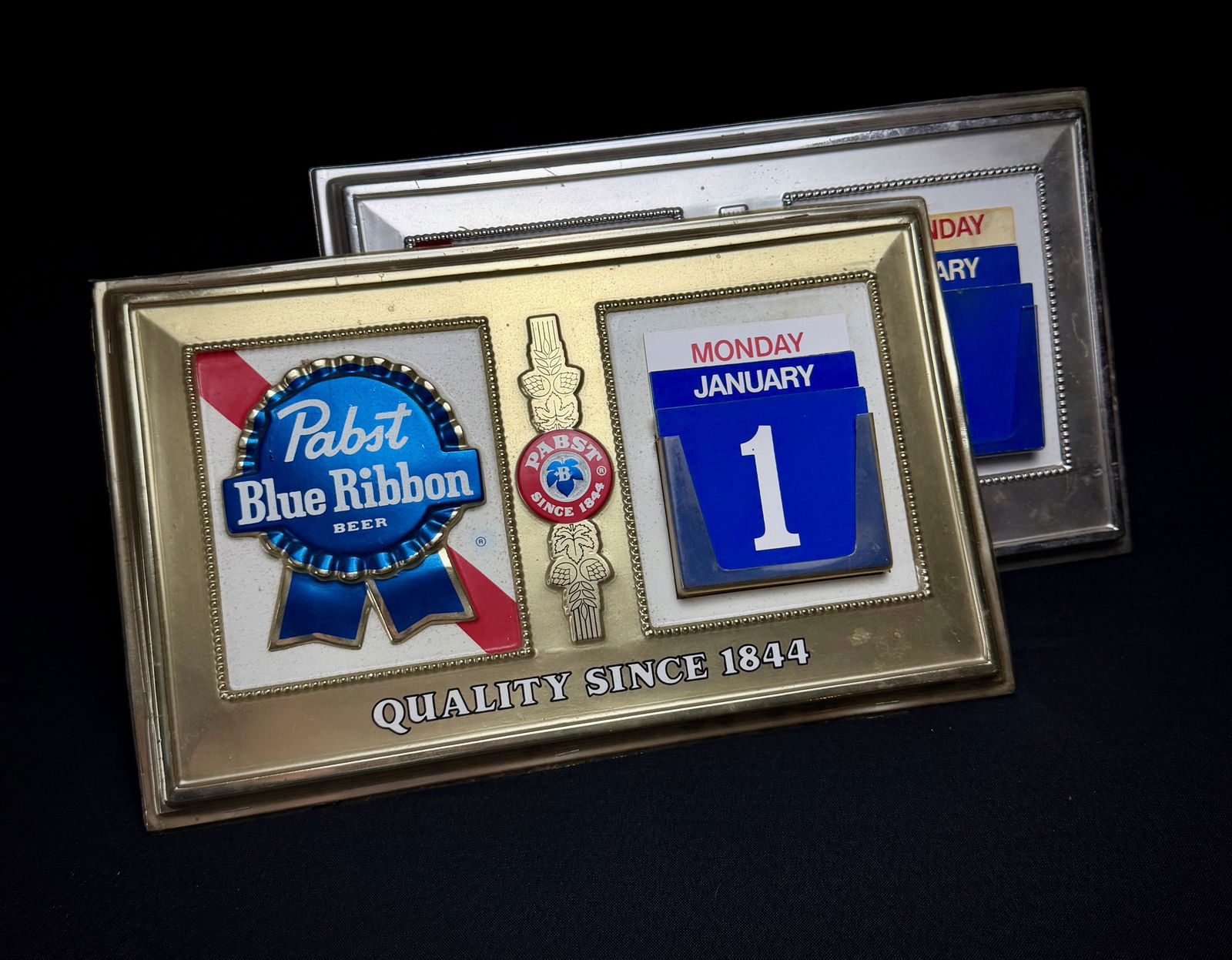 Vintage Wood Pabst Blue Ribbon Sign