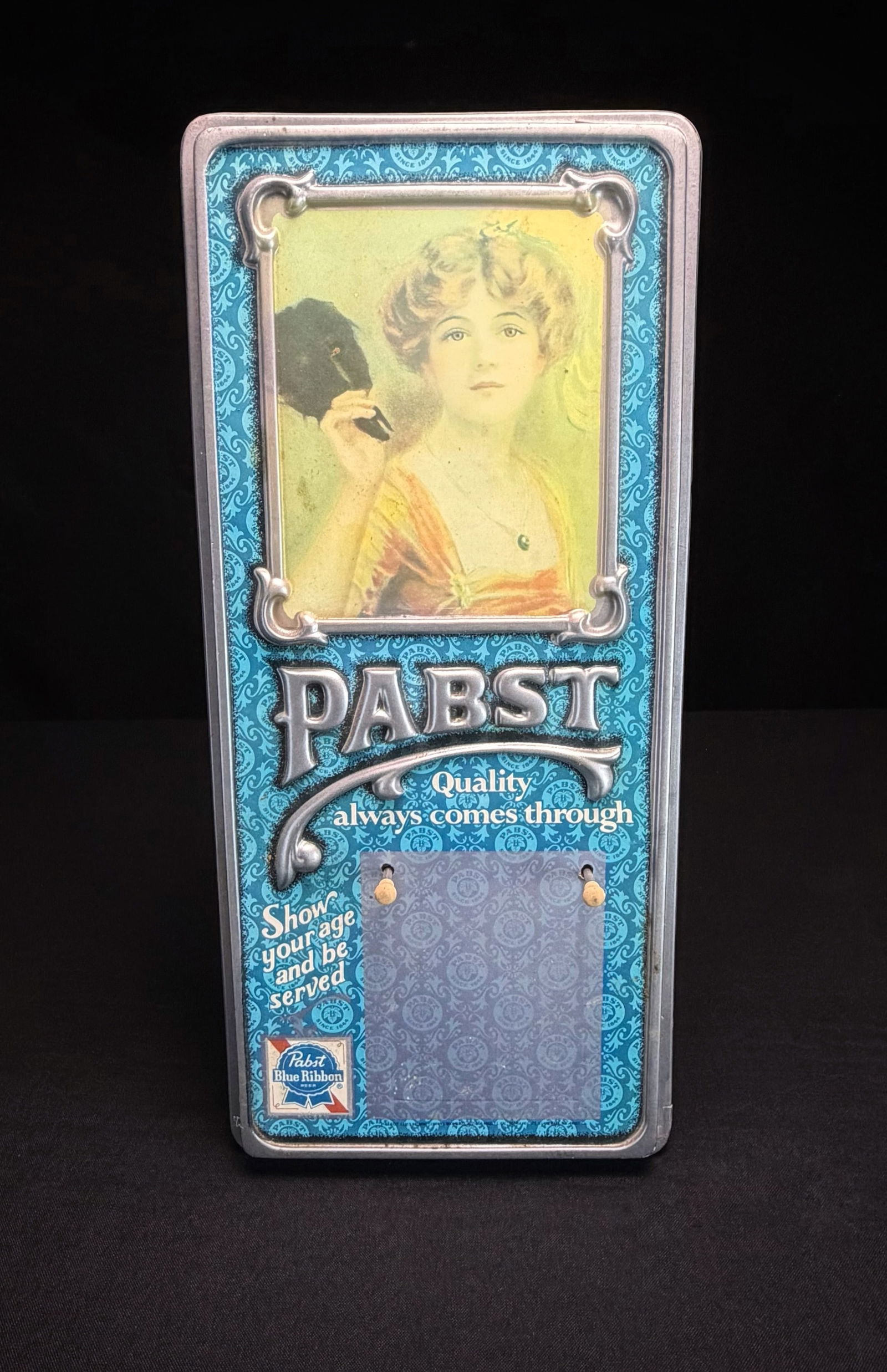 Vintage Pabst Beer Advertising Sign Calendar (1 of 5)