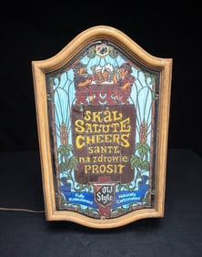 Heileman's Old Style Lighted Beer Sign