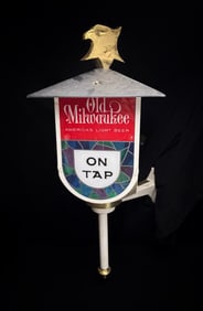 Vintage Old Milwaukee Light Beer Electric Exterior Sign