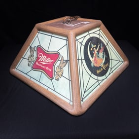 Vintage Miller High Life Girl in the Moon Lamp