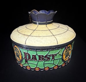 Vintage Pabst Blue Ribbon Beer Hanging Light