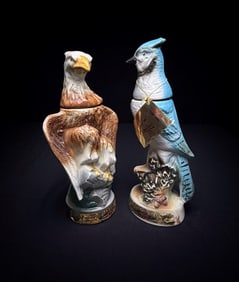 Vintage Jim Beam Bird Decanter Lot