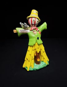 Vintage Garnier Scarecrow Liqueur Decanter Italy