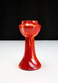 Art Deco Splatter Glass Pique Fleurs