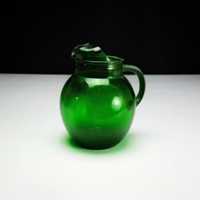 Vintage Anchor Hocking Emerald Green Pitcher