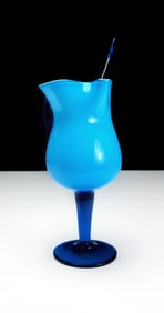 Carlo Moretti Mid-Century Cased Glass Pitcher