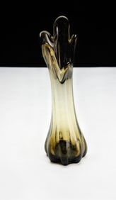 Mid-Century Modern Swung Art Glass Vase