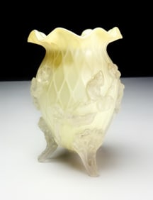 Josef Inwald Barolac Czech Frosted Glass Vase