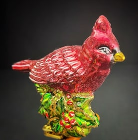 Inge Glas W. Germany Cardinal Ornament