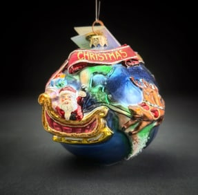Christopher Radko 'Globle Trotter' Ornament