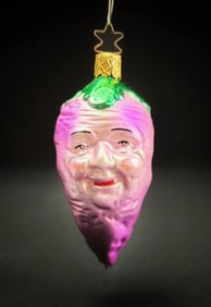 Inge Glas West Germany "Mr. Turnip" Ornament