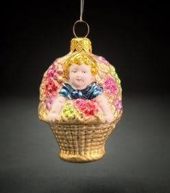 Christopher Radko "Peakaboo Girl" Ornament