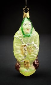 Inge Glas Marley's Ghost Christmas Ornament