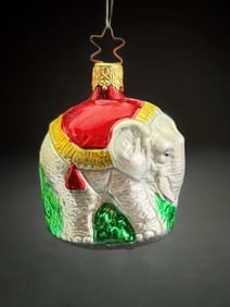 Inge Glas West Germany Circus Elephant Ornament