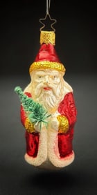 Inge Glas West Germany Santa Ornament