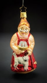 Inge Glas West Germany Grandma Ornament